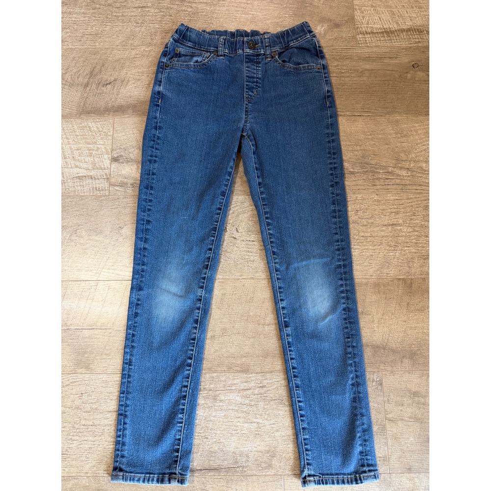 UNIQLO Kids Ultra Stretch Denim Slim Fit Pants Blue Jeans sizd 9/10 140